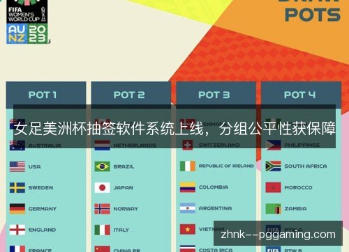 女足美洲杯抽签软件系统上线,分组公平性获保障 女足美洲杯抽签软件系统上线,分组公平性获保障